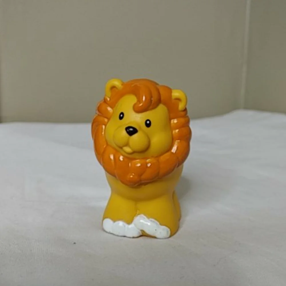 Vintage Fisher Price Mattel Little People Animal Sound Zoo Lion Replacem…